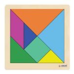 AHŞAP PUZZLE TANGRAM (30x30)