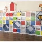 Kare Kutucuklu Sınıf Dolabı-3 Parça