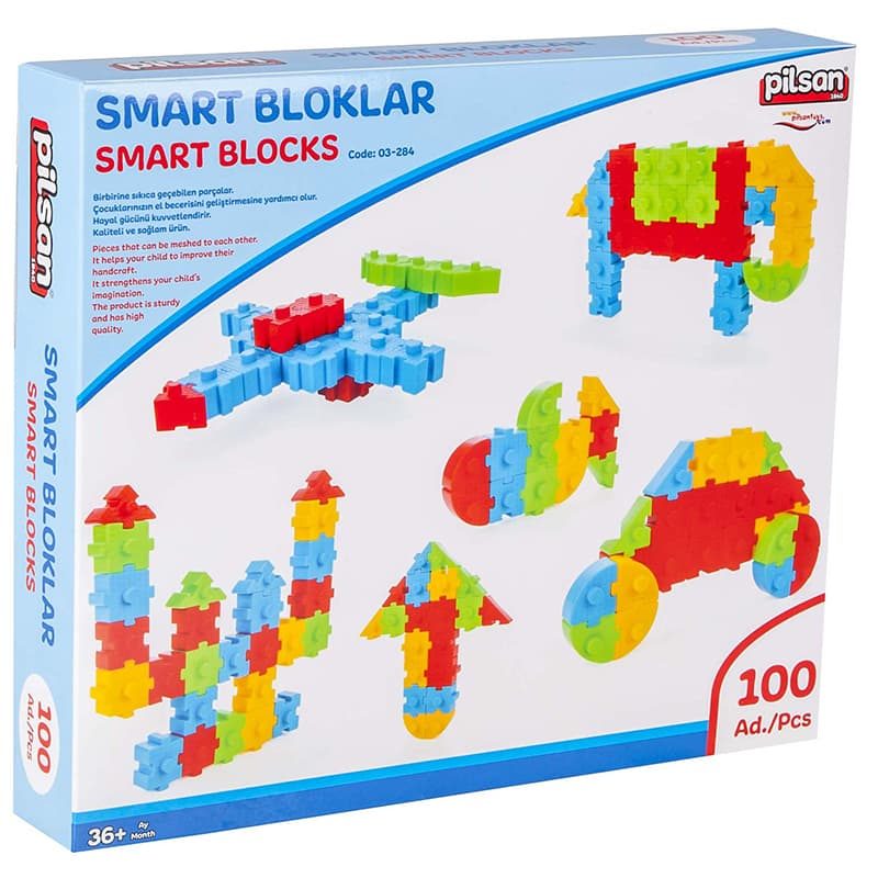 Smart Bloklar Kutulu (100 Parça) 1