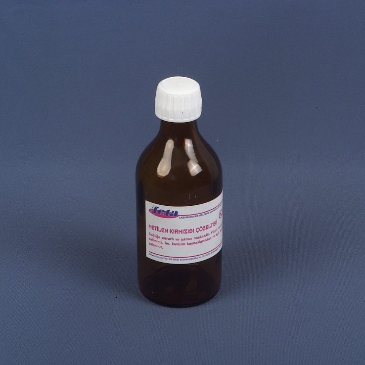 METİL KIRMIZISI (ÇÖZELTİSİ) 250 ML AMB.